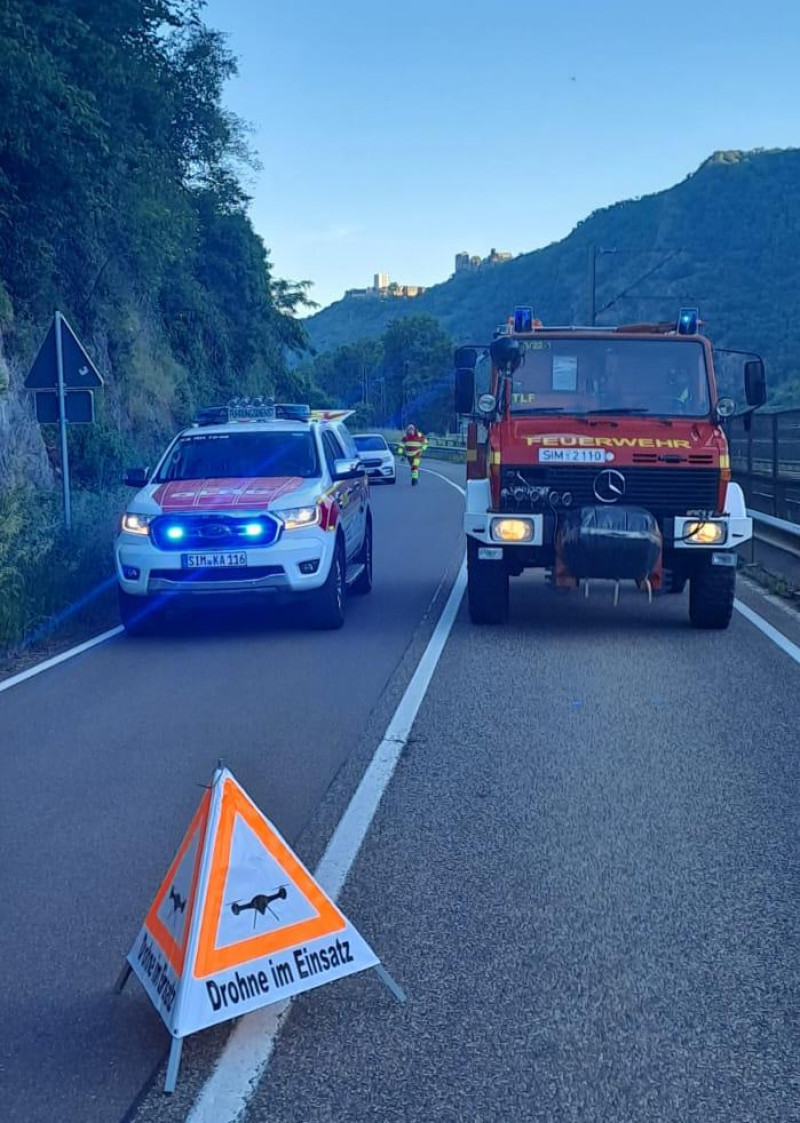 B1.05 Rauchentwicklung im Freien, Bad Salzig am 26.05.2026
